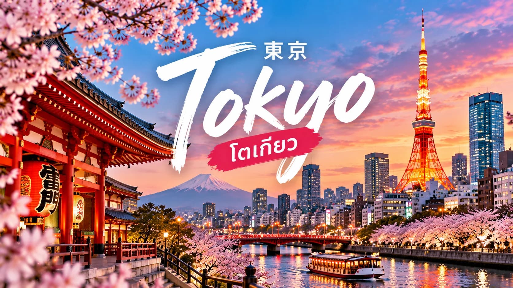 เที่ยวโตเกียว | สถานที่เที่ยว ย่านดัง และคู่มือเดินทาง | Yahweh Booking