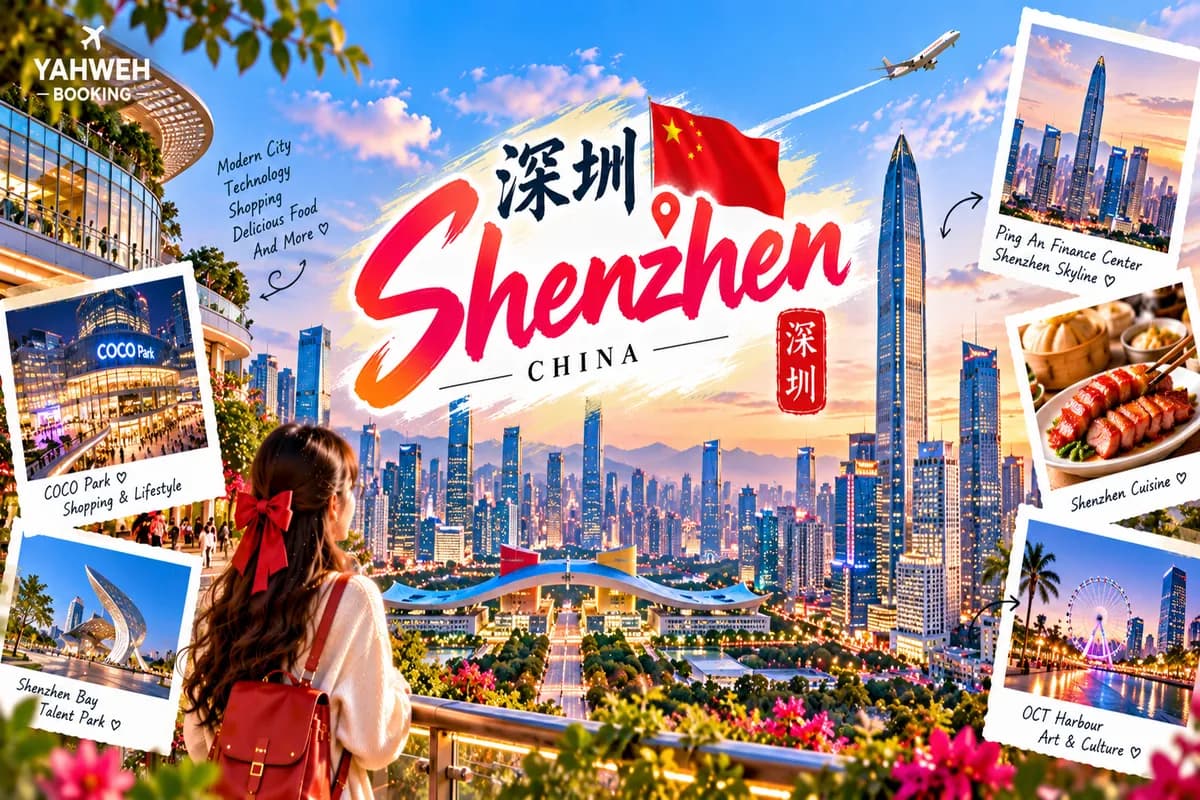 เที่ยวเซินเจิ้น | ที่เที่ยว เทคโนโลยี และแหล่งช้อปปิ้ง | Yahweh Booking