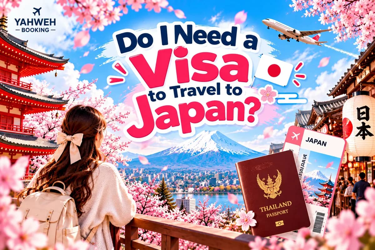Do Thai Travelers Need a Visa to Visit Japan? | Yahweh Booking