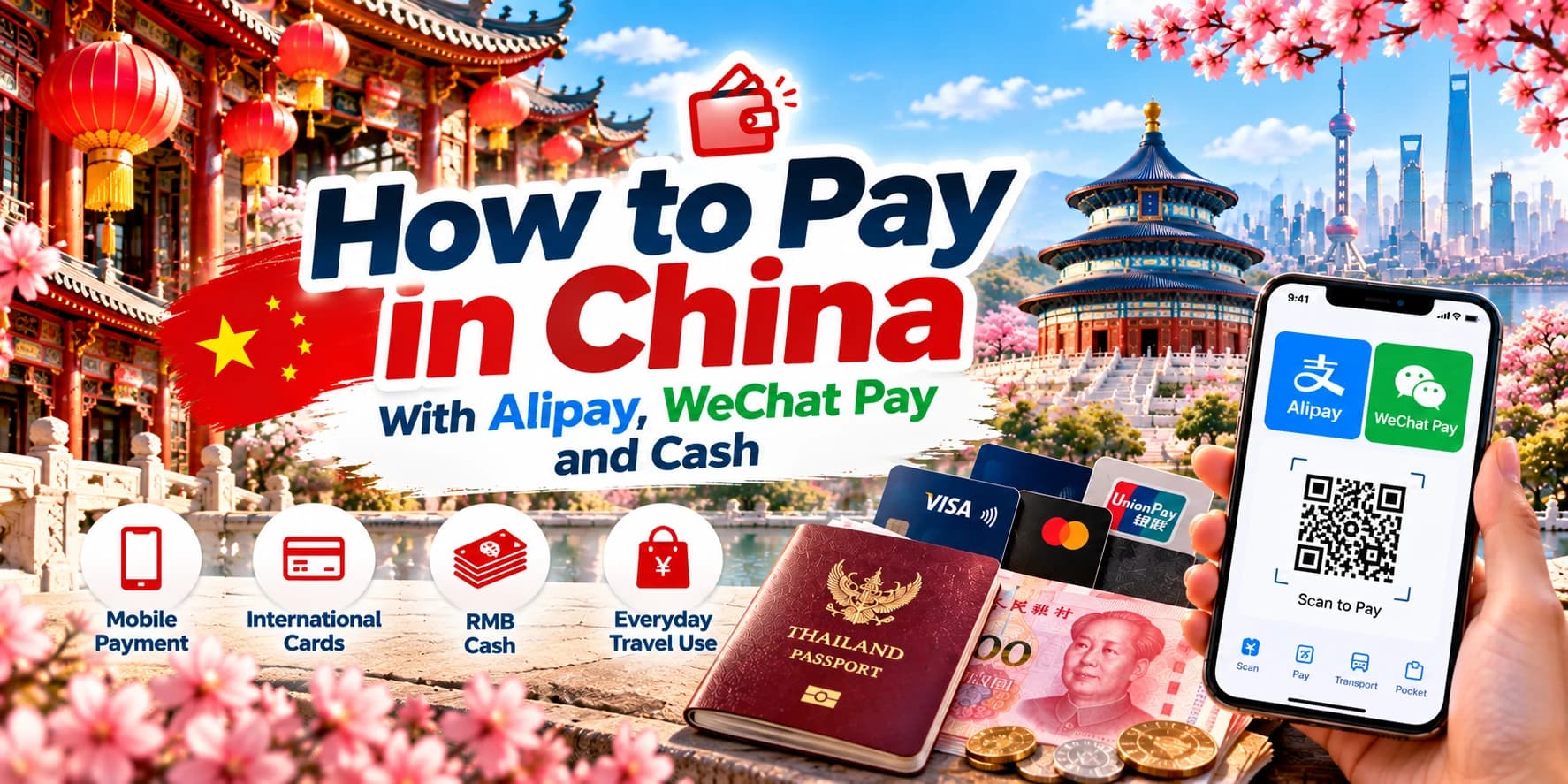 How to Pay in China: Alipay, WeChat Pay, Cards and Cash | Yahweh Booking