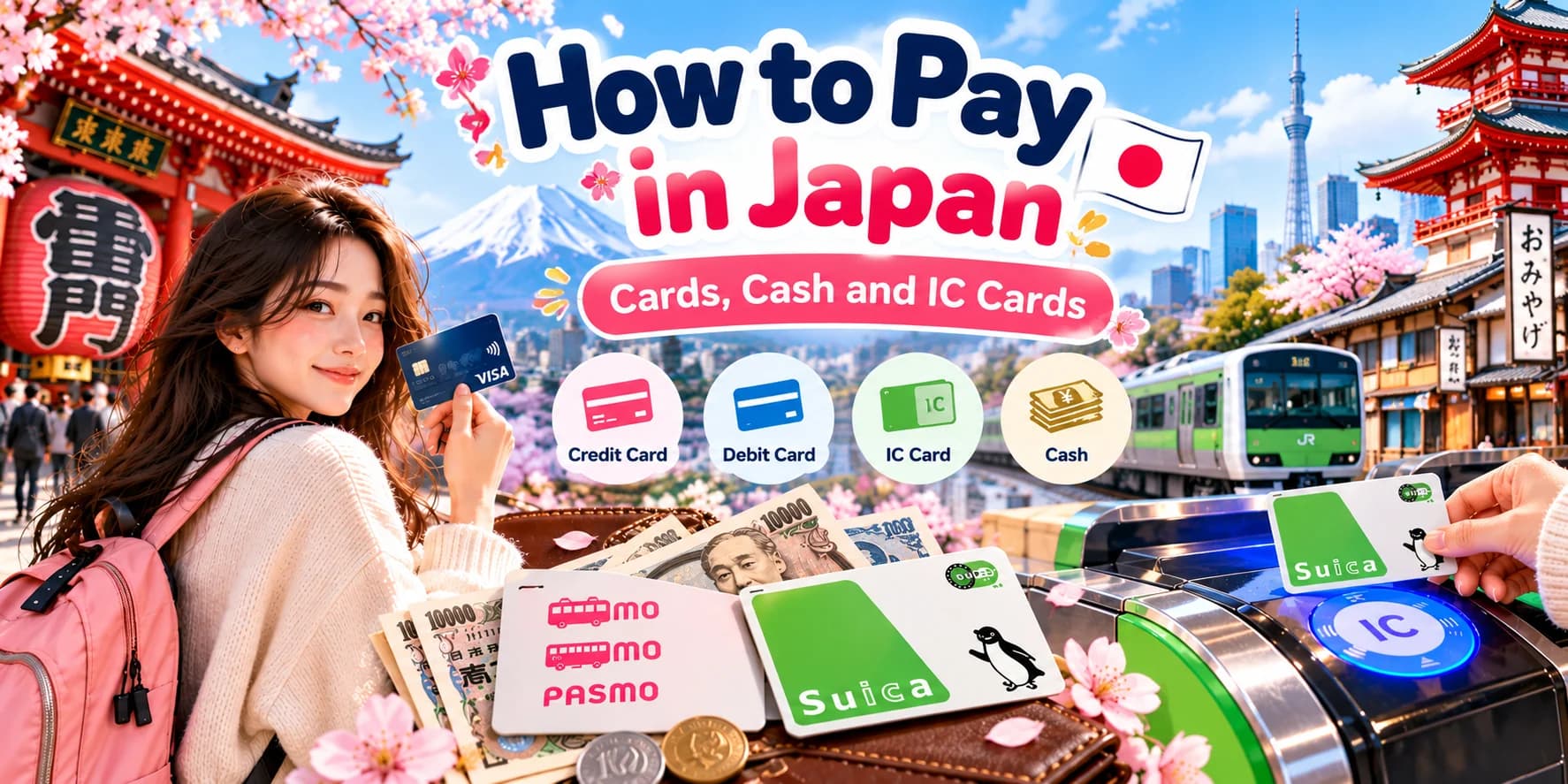 How to Pay in Japan: Cards, Cash and IC Cards | Yahweh Booking